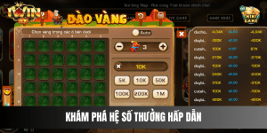 Khám phá hệ số thưởng hấp dẫn